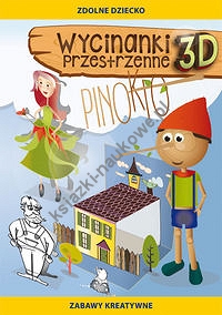 Wycinanki przestrzenne 3D Pinokio