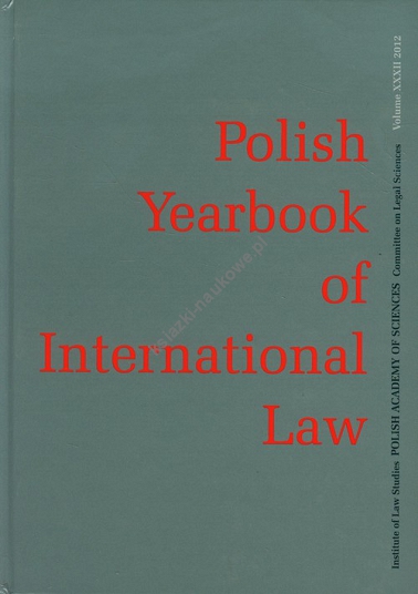 Polish Yearbook of International Law
