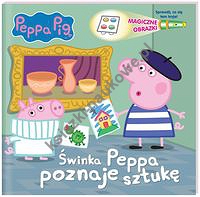 Peppa Pig Magiczne obrazki Świnka Peppa poznaje sztukę