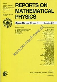 Reports on Mathematical Physics 80/3 2017 Pergamon