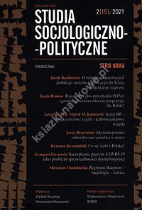Studia Socjologiczno-Polityczne 2/15/2021