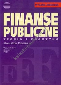 Finanse publiczne Teoria i praktyka